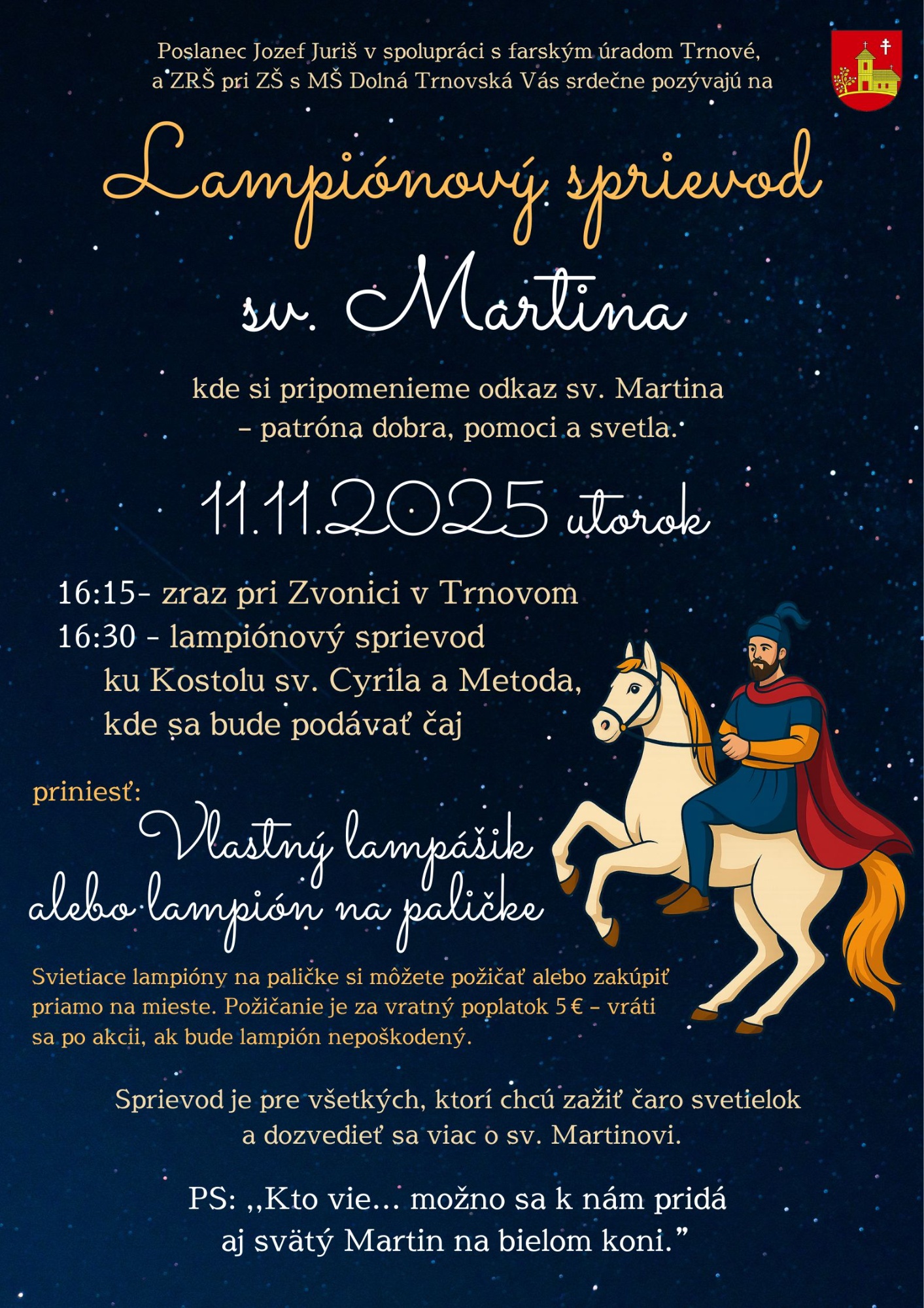 Lampiónový sprievod sv. Martina - Obrázok 1