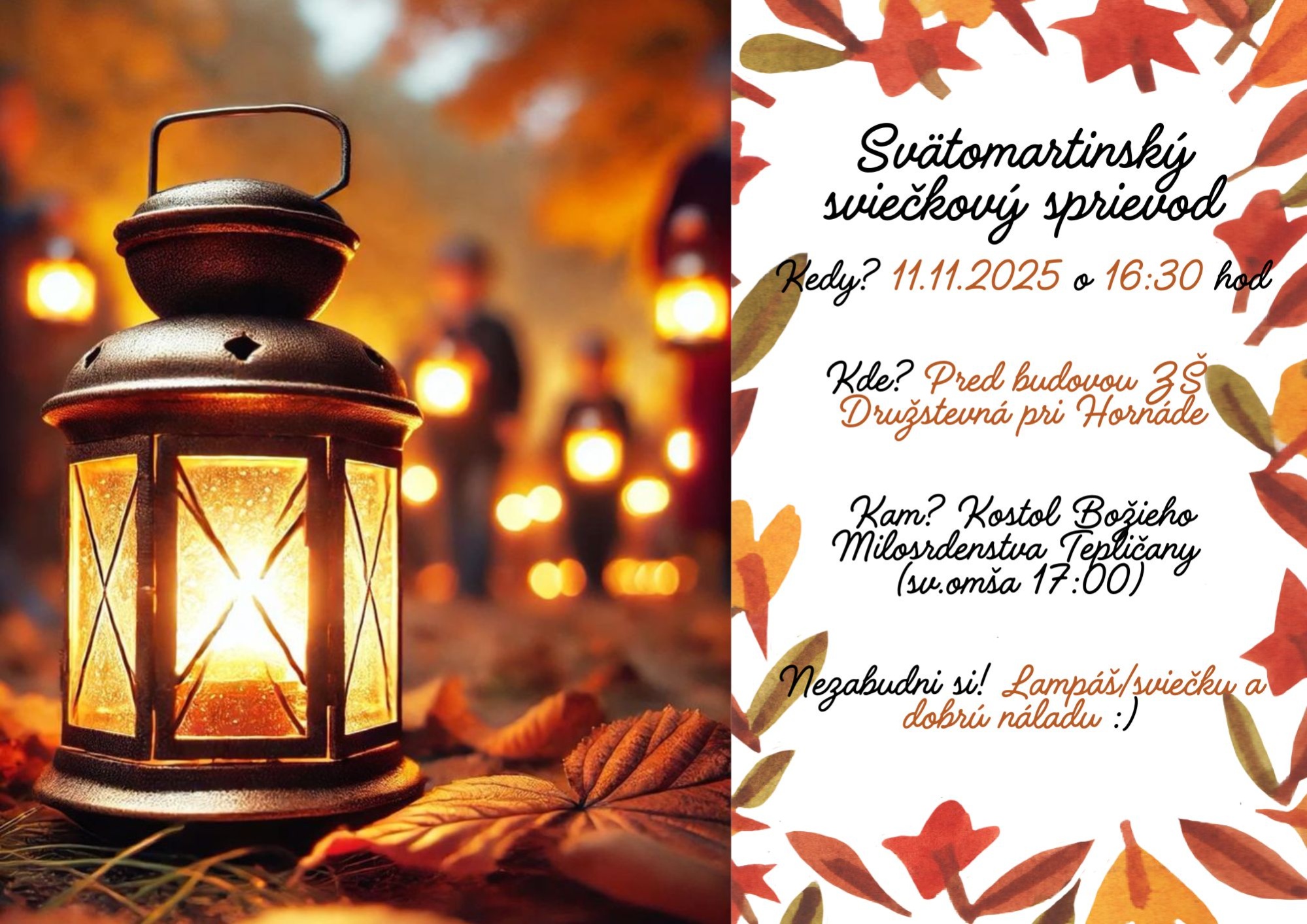 Svätomartinský sviečkový sprievod - Obrázok 1