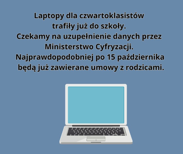 Laptopy dla czwartoklasistów - Obrazek 1