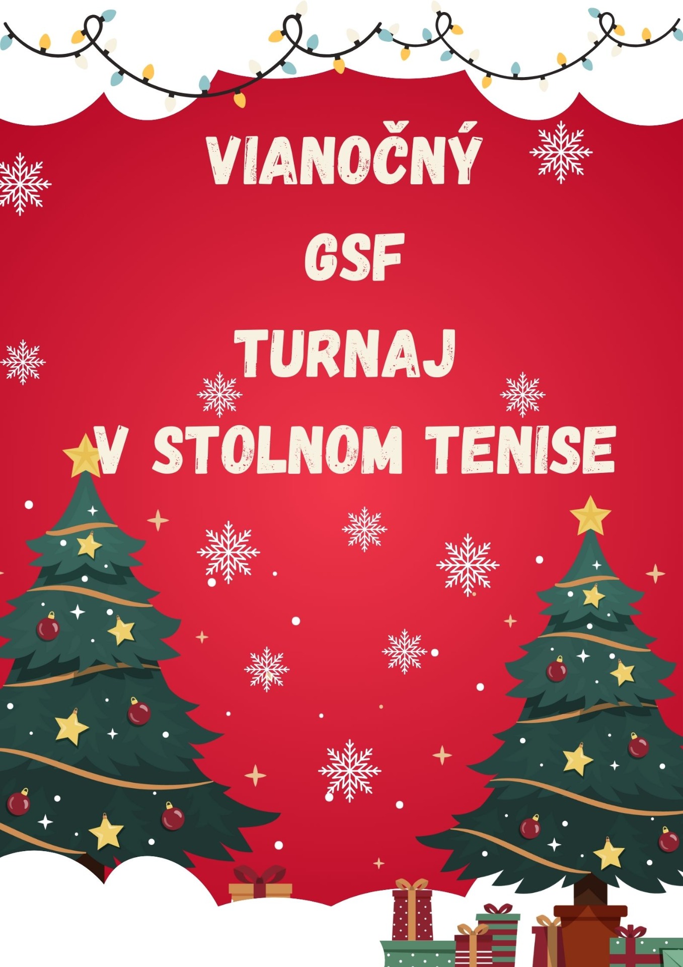 vianočný GSF turnaj v stolnom tenise  - Obrázok 1