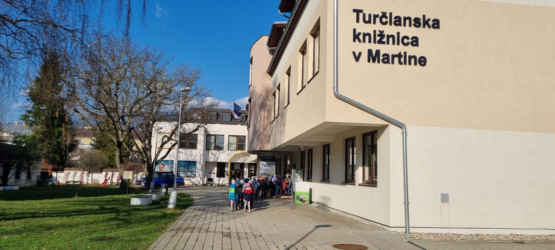 Návšteva Turčianskej knižnice v Martine -1.stupeň - Obrázok 1