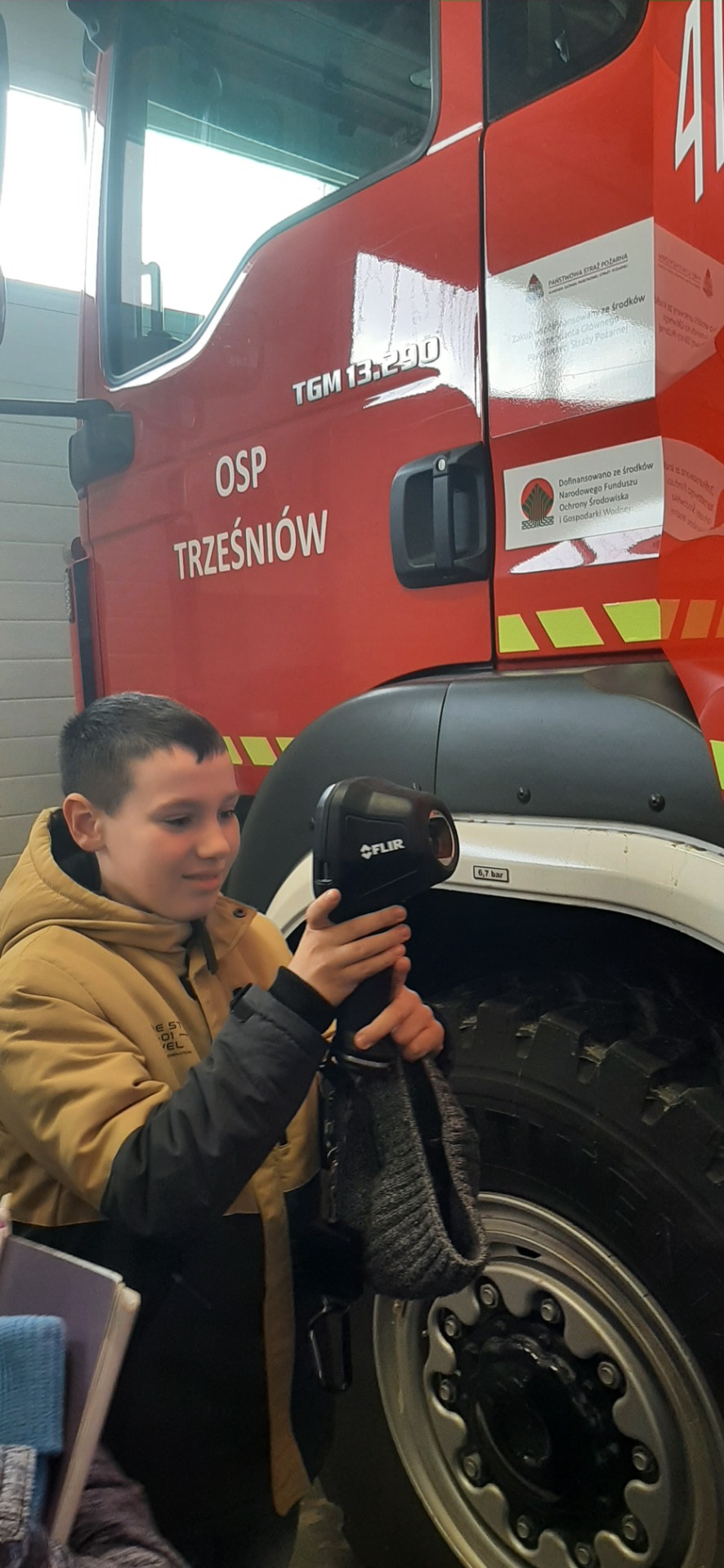 Z wizytą u strażaków z OSP w Trześniowie🚒🔥 - Obrazek 3