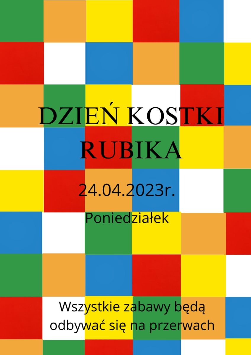 Światowy Dzień Kostki Rubika - Obrazek 1