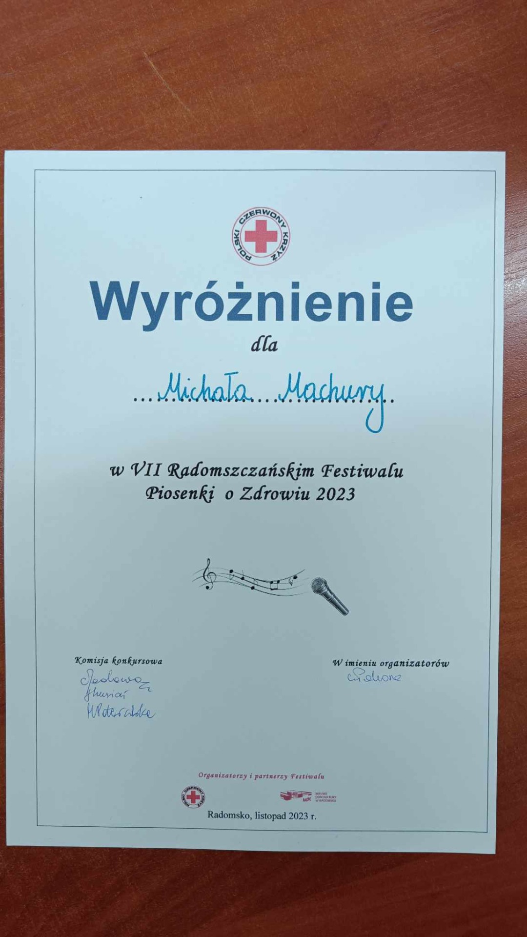 VII Radomszczański Festiwal Piosenki o Zdrowiu - Obrazek 3