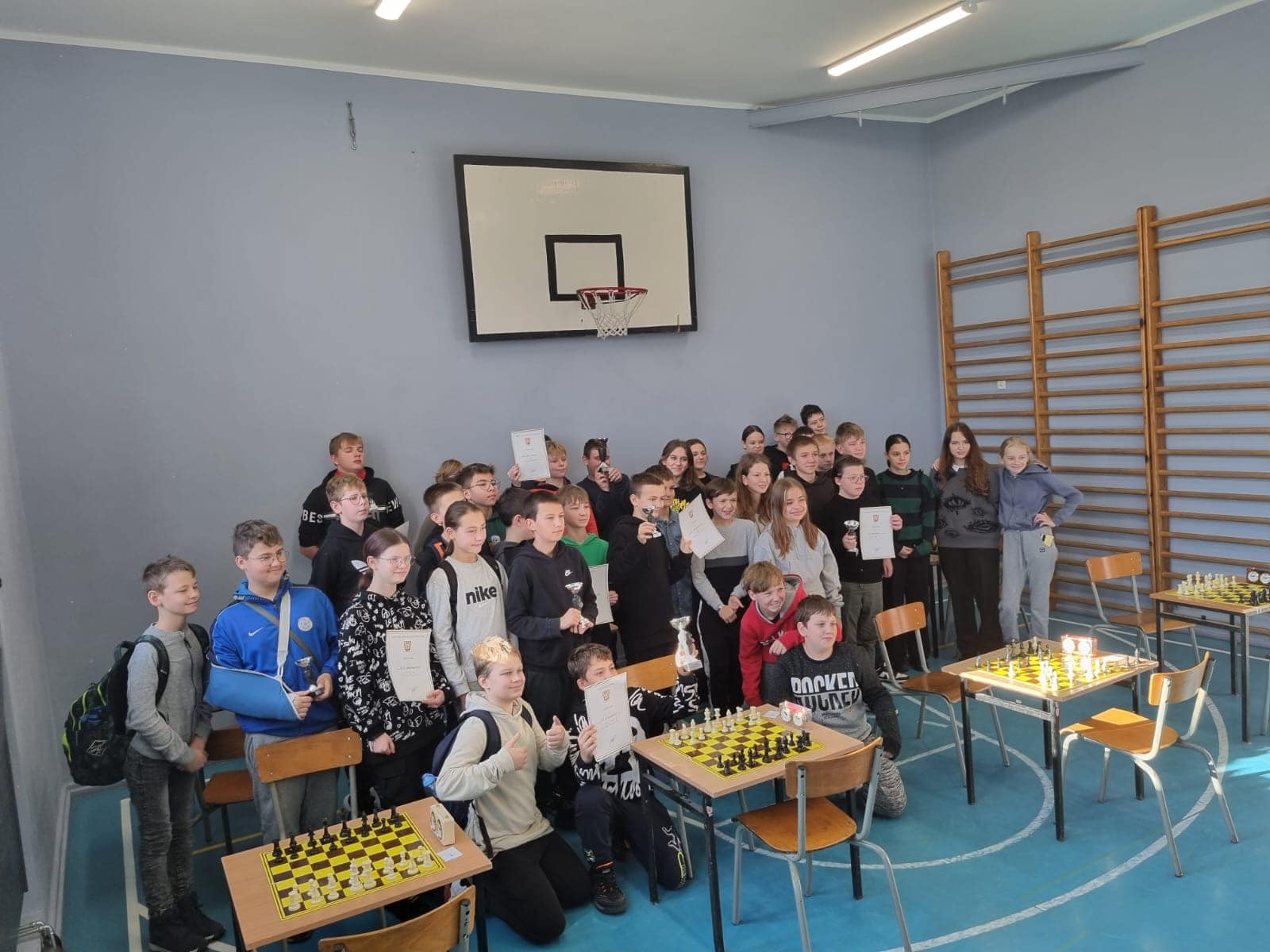 Turniej szachowy w ZSP w Kamionnie ♟️  - Obrazek 1