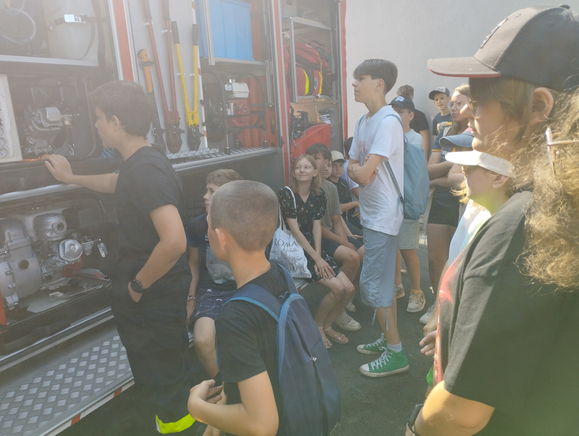 Spotkanie ze strażakami OSP Rudziczka - Lab.P - Obrazek 2