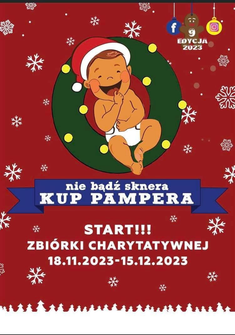 IX edycja akcji - NIE BĄDŹ SKNERA, KUP PAMPERA !!! - Obrazek 1