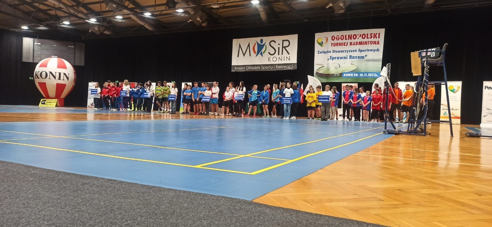 XVIII Ogólnopolski Turniej Związku Stowarzyszeń Sportowych  "Sprawni- Razem"  w Badmintona - Obrazek 1