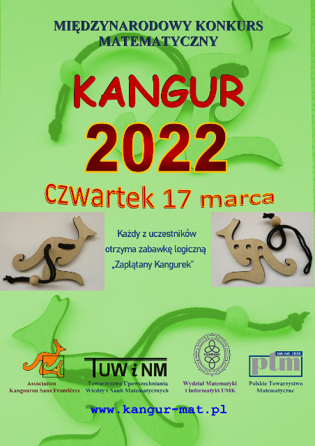Hop! Hop! Hop! - nadchodzi "Kangur 2022" - Obrazek 1