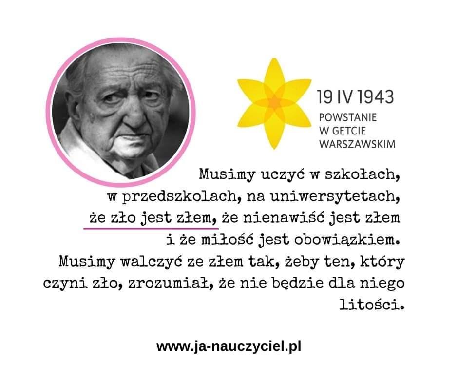 80. rocznica Powstania w Getcie Warszawskim  - Obrazek 1