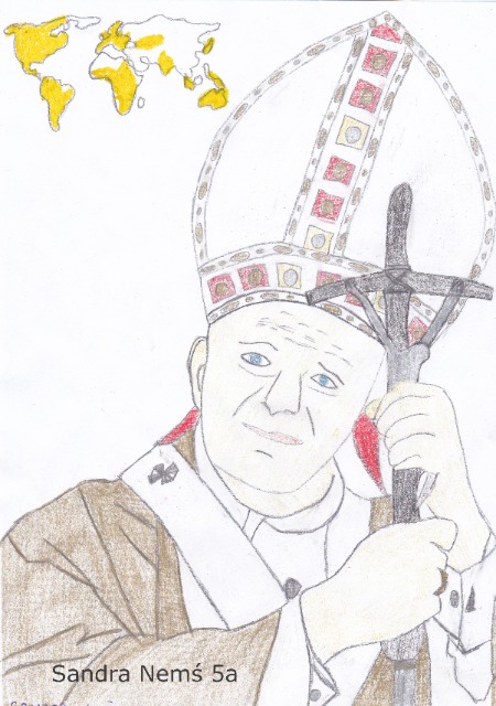 Konkurs plastyczny „Jan Paweł II 100-lecie urodzin” - Obrazek 6