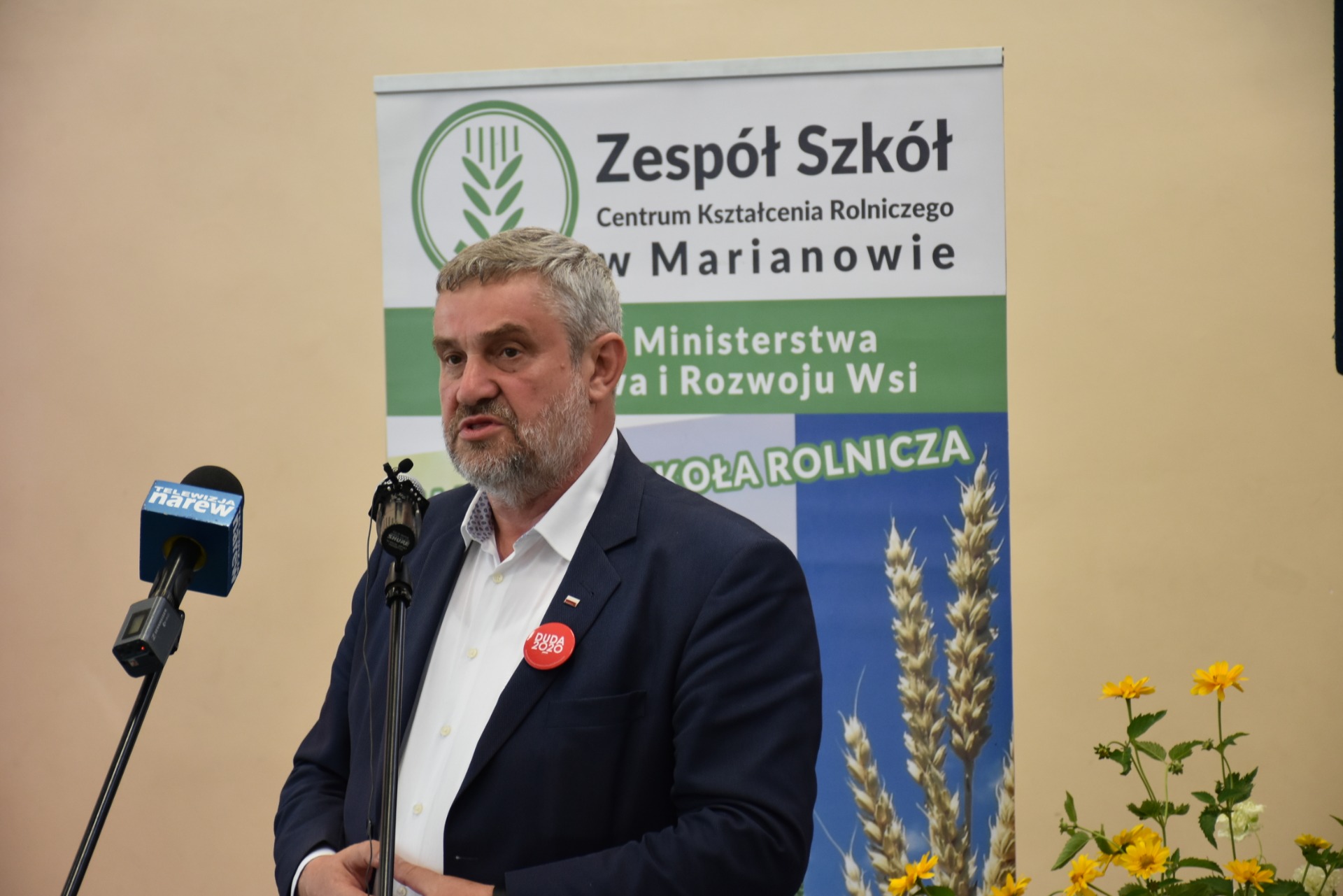 Minister Jan Krzysztof Ardanowski odwiedził Zespół Szkół w Marianowie - Obrazek 3