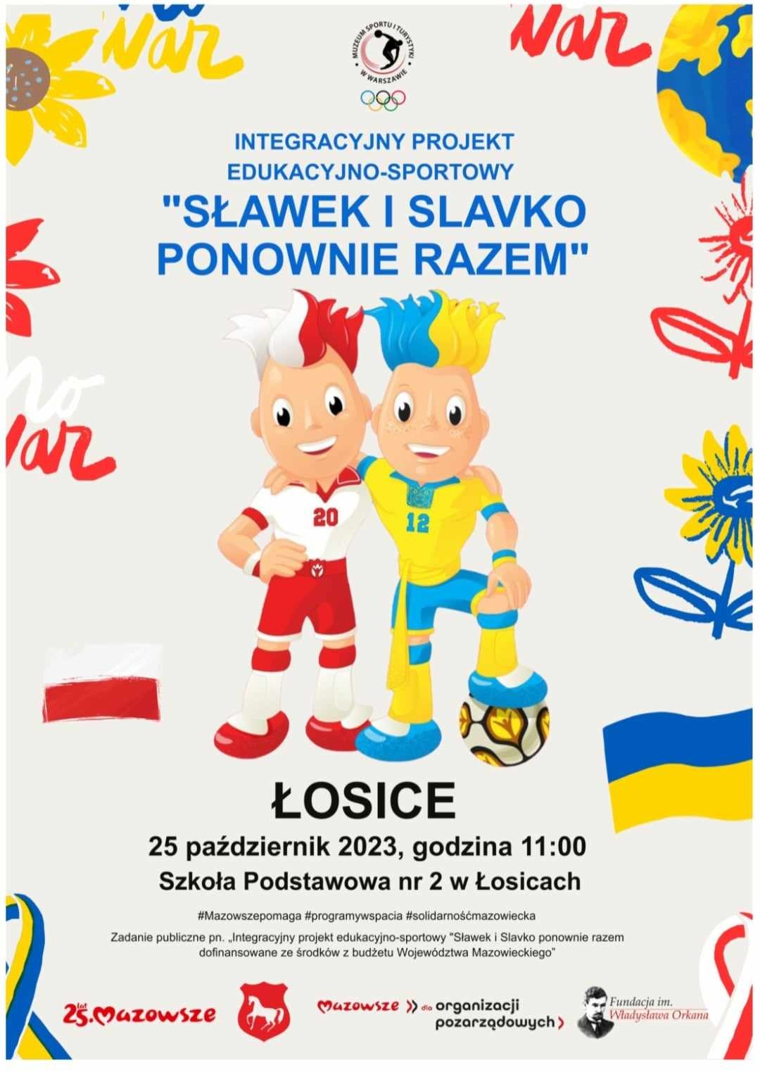 Integracyjny projekt edukacyjno-sportowy "Sławek i Slavko ponownie razem"   - Obrazek 1