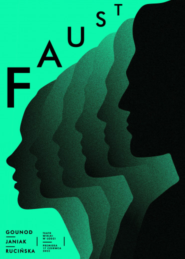 Plakat promujący operę „Faust”