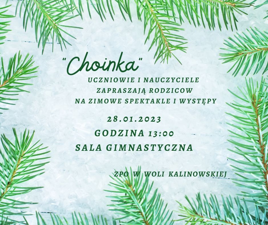 Choinka - Obrazek 1