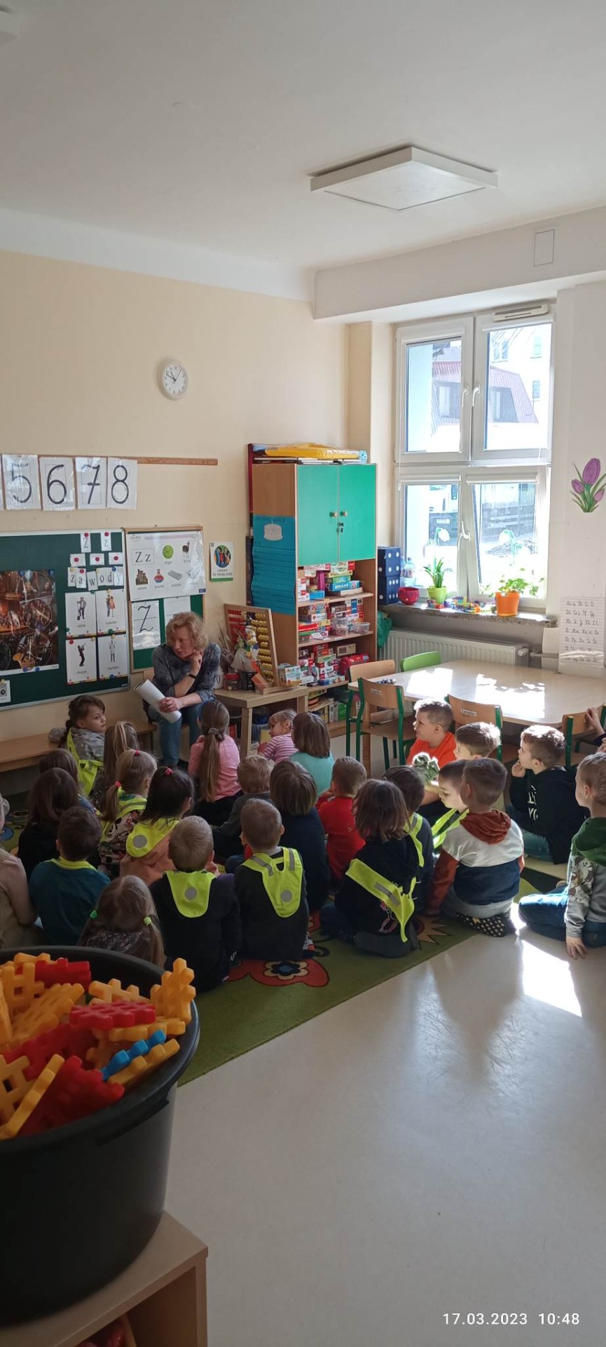 Wizyta dzieci z Przedszkola nr 3 w Piastowie w grupie 0b - Obrazek 3