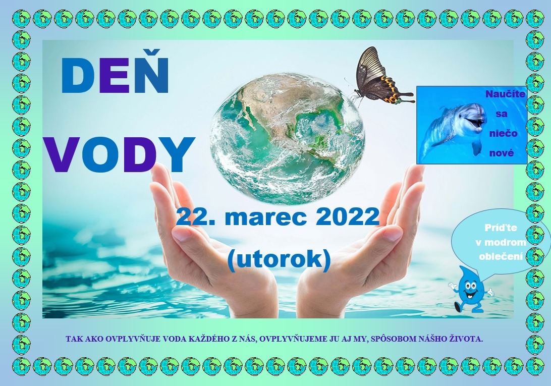 Svetový deň vody 2022 - Obrázok 1