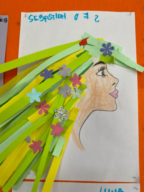 „Pani Wiosna” praca plastyczna Biedronek🐞🌷🤩 - Obrazek 6