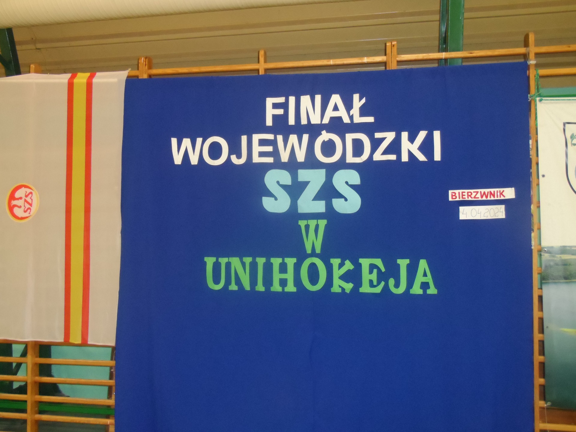 Finał Wojewódzki SZS w unihokeja chłopców - 04.04.2024 r. - Obrazek 1