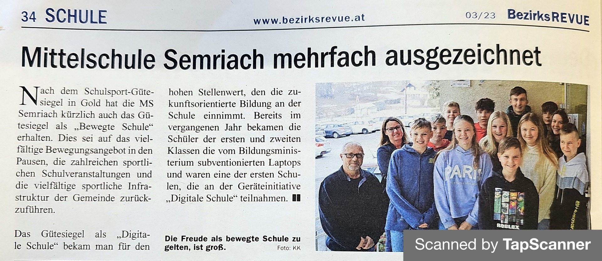 MS Semriach in der Presse - Bild 1