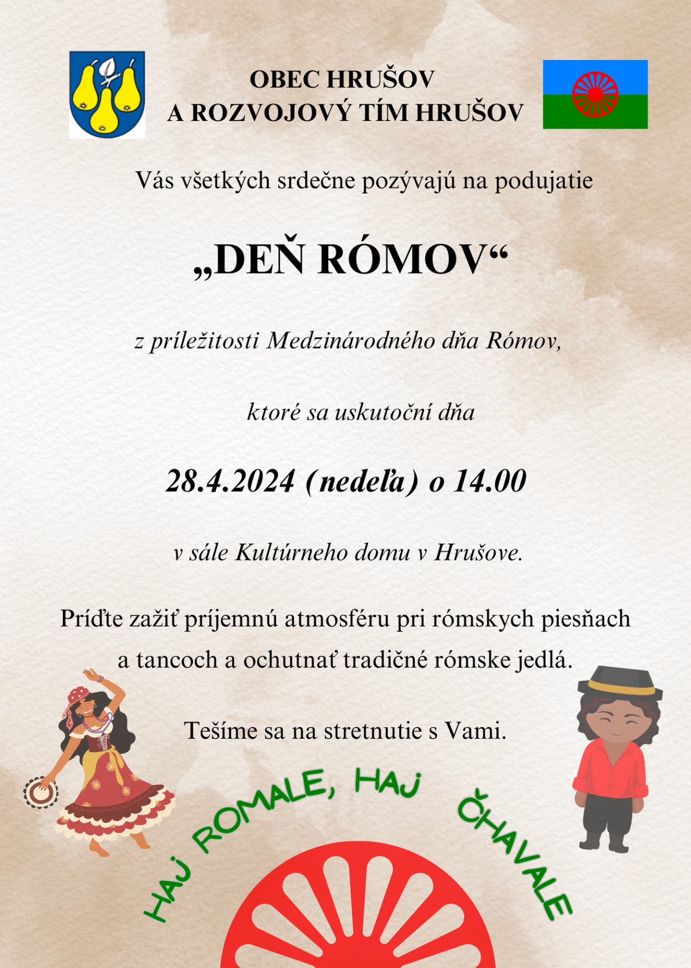 Pozvánka na Deň Rómov - Obrázok 1