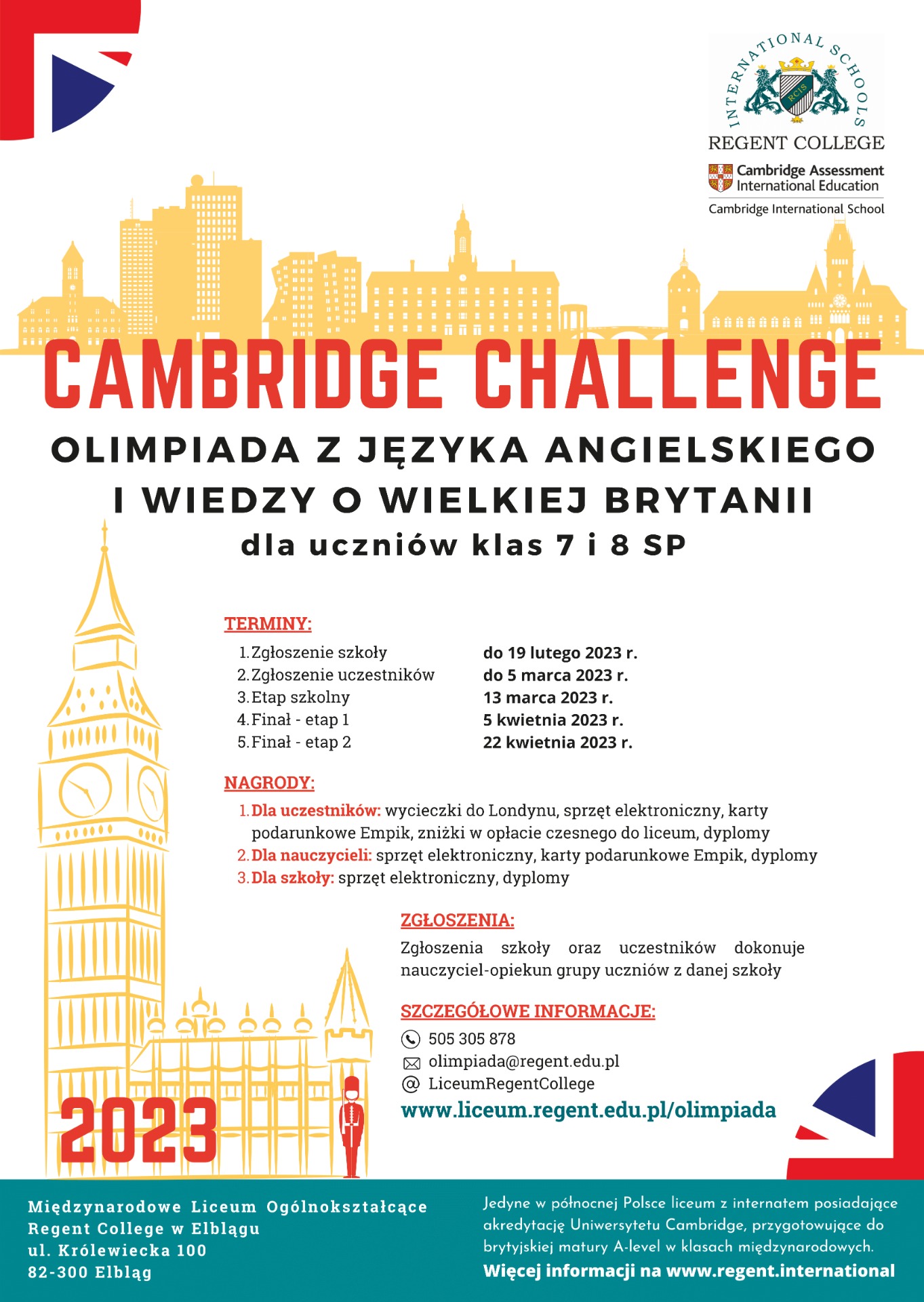 Cambridge Challenge 2023 - Obrazek 1