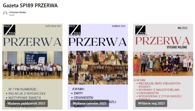 Archiwum Gazety Przerwa - Obrazek 1