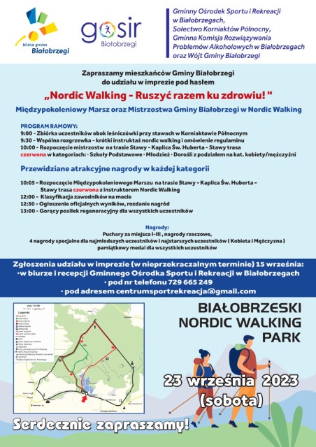Informacje z Gminnego Ośrodka Sportu i Rekreacji w Białobrzegach - Obrazek 1
