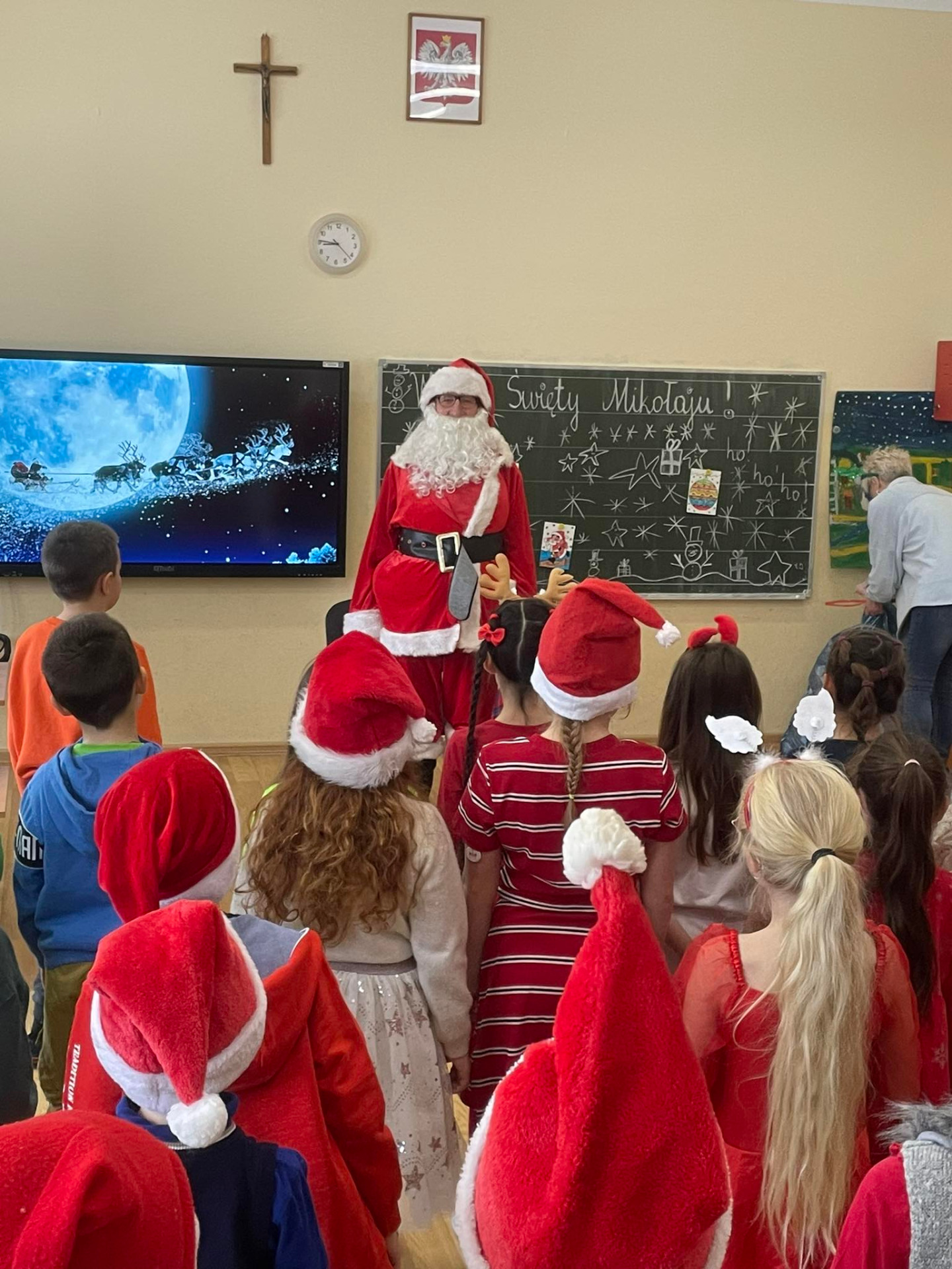 Święty Mikołaj w naszej szkole !!! - Obrazek 3