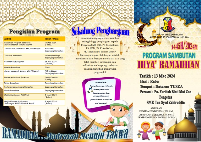 Program Sambutan Ihya' Ramadhan 2024 - Image 1