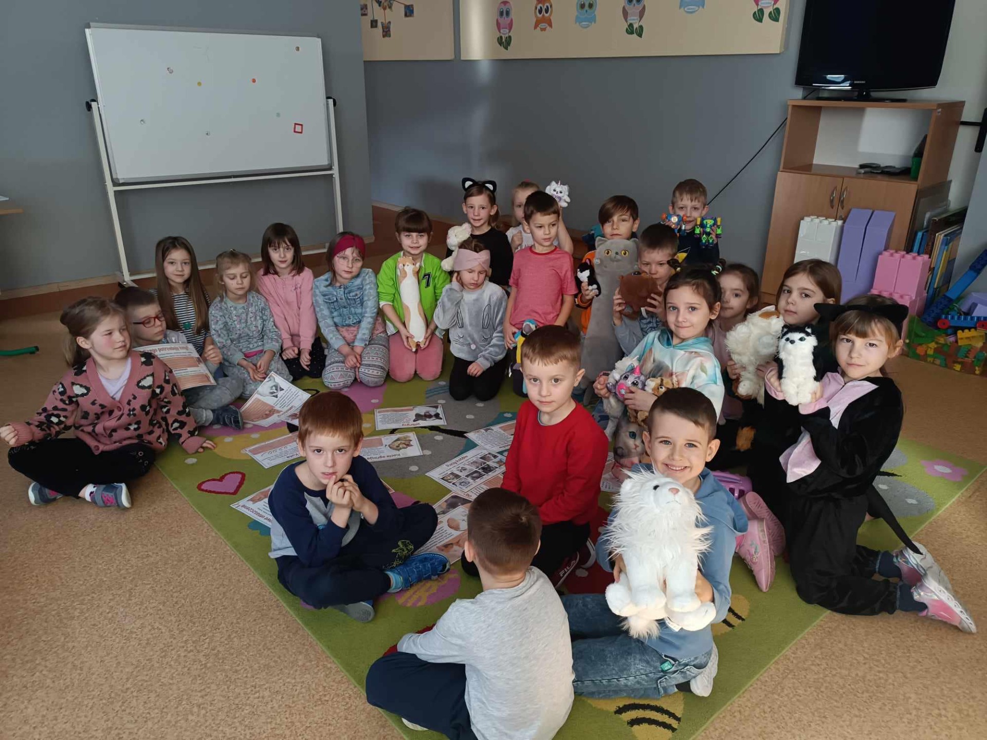 🐈🐈 Światowy Dzień Kota w przedszkolu w Smardzewicach 🐈🐈 - Obrazek 5