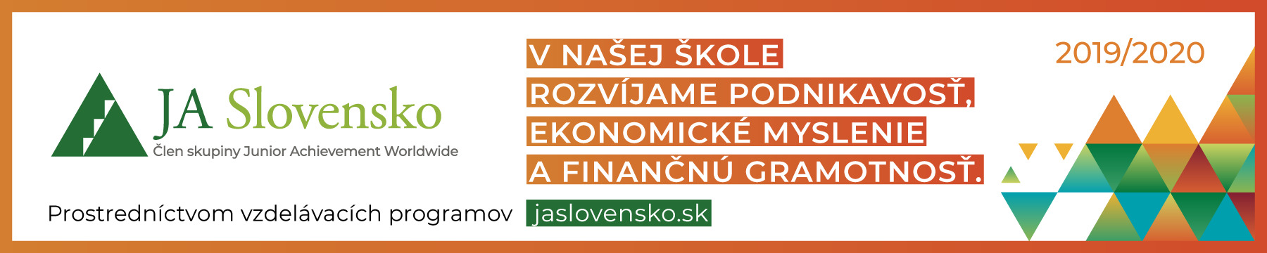 Úspešní absolventi vzdelávacieho programu JA Slovensko ONLINE EKONÓMIA - Obrázok 1