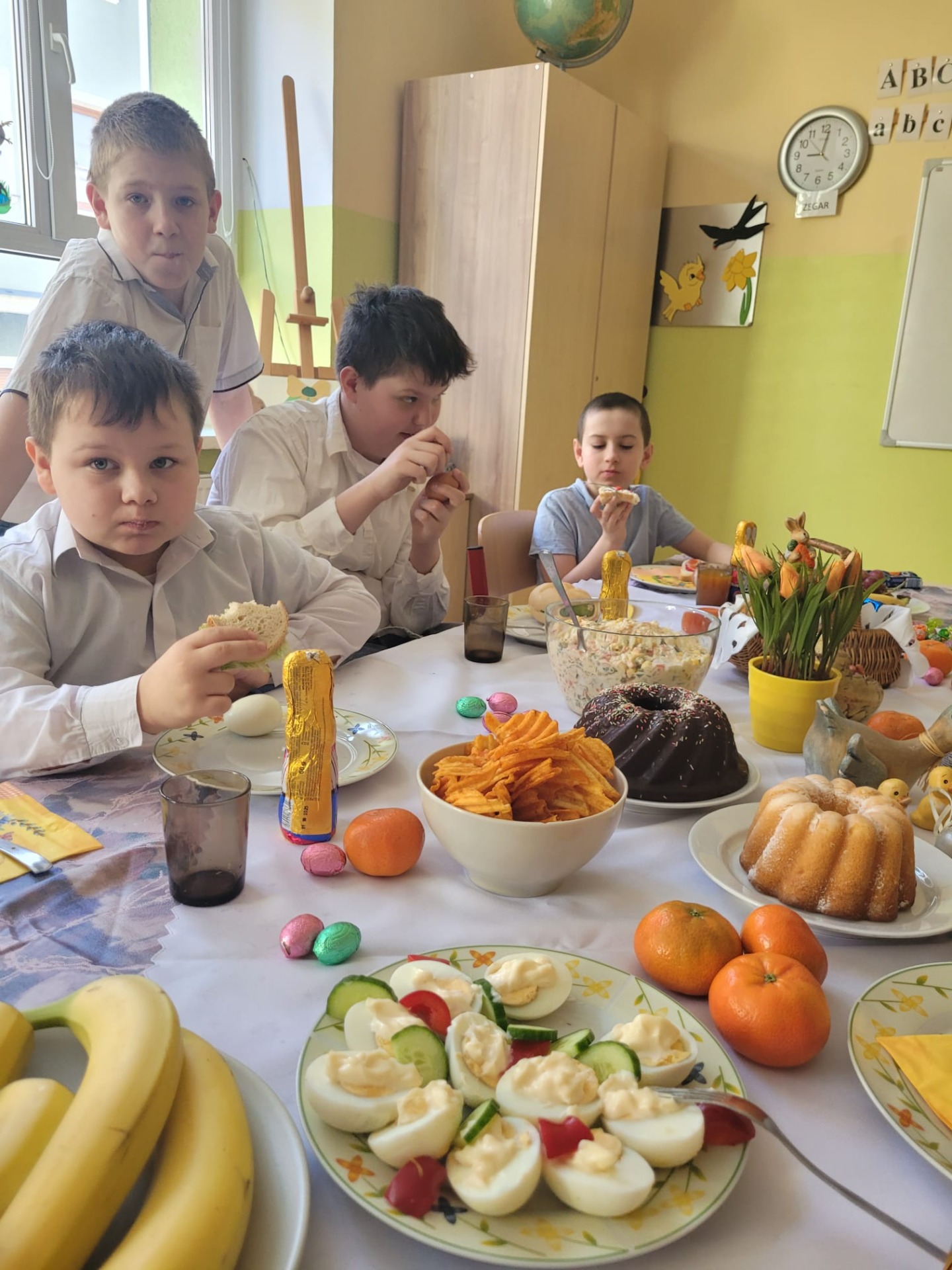 Śniadanie Wielkanocne w klasie p. Kitowskiej - Obrazek 4