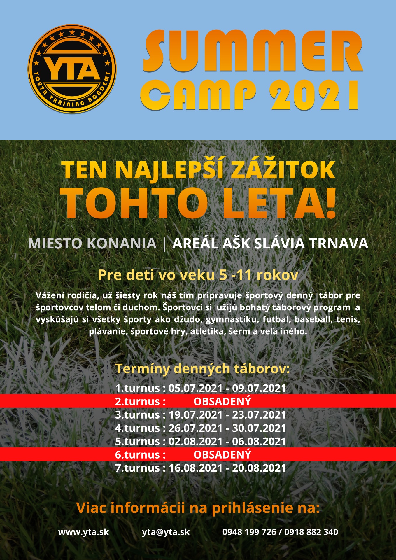 Športový denný tábor - Summer Camp  - Obrázok 2