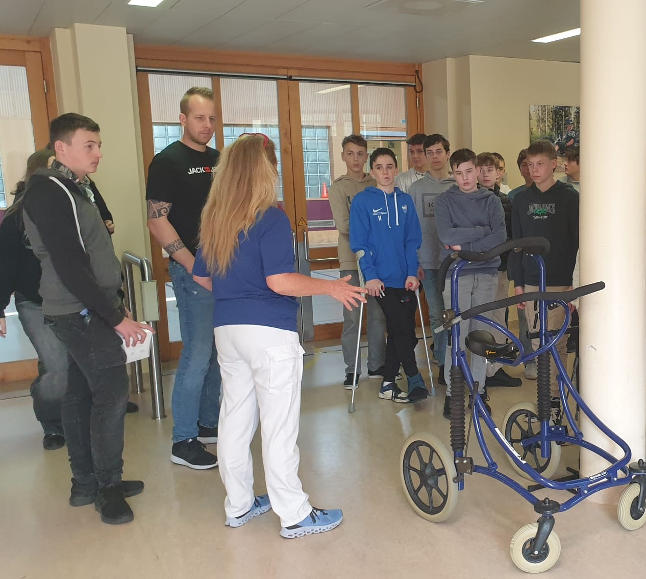 Exkursion 4c – AUVA Rehabilitationsklinik Tobelbad - Bild 1
